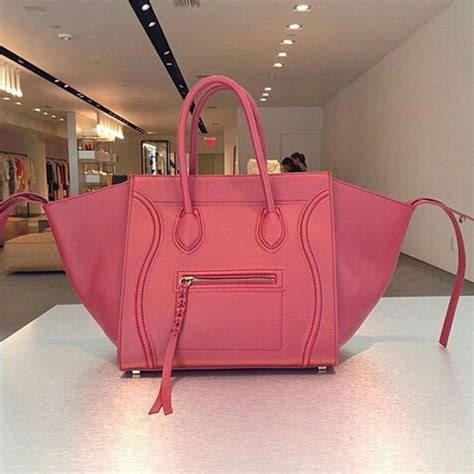 pink celine phantom bag|celine phantom bag suede.